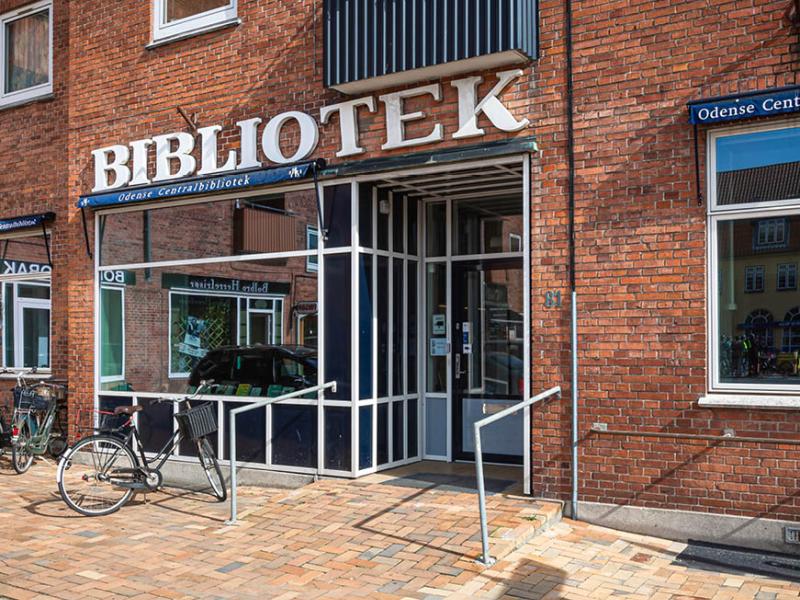 Facade på Bolbro Bibliotek